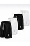 4-Piece Breathable Fabric Fitness Tennis Sports Shorts