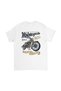 Men's Vintage Motorcycle Printed T-Shirt Custom Engine Retro Style Relaxed Fit Casual Modern Stylish Elegant - 2