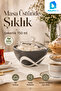 Dolpfin 750 ml Sugar Bowl with Lid Black and White Desktop Powder and Cube Sugar Container Bpa Free - 2