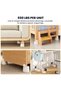 4Pcs Adjustable Furniture Risers, Clamp‑on Table Sofa Bed Leg Raisers, Non‑Slip Noise‑Reduction Stable Furniture Feet Pads - 4