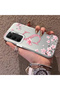 Realme 14X Compatible Silicone Edge Hard Back Case Couple Phone Case with Letter S Pattern - 2