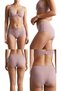 Women's Patterned High Waist Cotton Lace Detailed Panties Set of 5 - 2