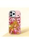 Pink Silicone Case with Shock-Absorbing Camera Protections Compatible with iPhone 17 Pro