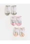 Infant Girls Assorted Ankle Length Socks 3 Pairs