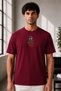 Unisex Oversize Embroidered Miles Morales Spider-Man Design 100% Cotton T-Shirt