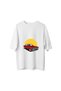 Women's Oversize T-Shirt Vintage Automobile Print Retro Classic Car Graphic Pattern Relaxed Fit Casual - 2