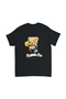 Children's Sports Themed Printed T-Shirt Bear Figure with Shoes Volleyball Ball Motif Comfortable Fit Casual Stylish - 2