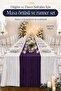 Bohemian Crinkled Look Tablecloth and Runner Set of 2 – with Different Options, for Dinners, Promises, and Special Occasions - 4