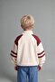 High Collar Zipper Printed Sweatshirt Top Jean Trousers 2-Piece Set Baby Boy I0614A526Au - 3