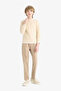 Boy's Canvas Trousers U3254A6/Bg716 - 3