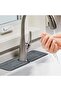 Two-piece faucet absorbent pad set, gray - 4
