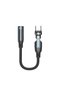 540 °   Rotary Type-C to 3.5mm Aux Hi-Fi Dac Headphone Adapter with Microphone Support 10cm