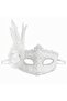 White Feathered Venetian Luxury Ball Mask () Ilkel-Grp9Y84 - 2