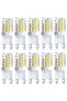 10 G9 5W warm/cool LED bulbs.