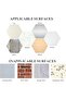 Adhesive Hooks for Wall, Wall Hooks, Coat Robe Hooks Bathroom Kitchen Self Adhesive Hooks, Sticky Ho - 7