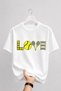 Unisex Oversize Tennis Printed T-Shirt 100% Cotton Tennis Themed Comfortable Fit Short Sleeve T-Shirt