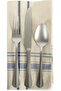 100% Cotton, Machine Washable, Everyday French Stripe Kitchen Table Runner For Dinner Parties, E - 3