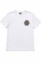 Women's Lace Embroidered Lycra Combed Cotton Short Sleeve T-Shirt - 3