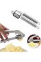 Garlic Crusher Press Kitchen Cooking Tool Stainless Steel Crusher Garlic Waterproof Rustproof Odorle - 2