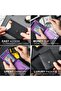 محفظة رجالية نحيفة مزودة بتقنية حجب RFID، محفظة ثنائية الطي للرجال، تصميم بسيط من الجلد الطبيعي وألياف الكربون - 5