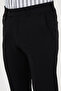 Straight Super Slim Fit Men's Trousers Black - 38383.26Y - 4