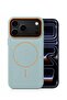 Apple iPhone 17 Pro Max 5G 2025 Premium Soft Leather Shell with Magsafe Case Cover