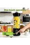 Blender portable sans fil noir 4 lames rechargeable smoothies/jus - 3