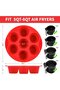 2 silicone egg molds for air fryer. - 4