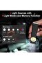 Rechargeable Work Light, Bright 470 Lumens Slim Flat EDC Flashlight, 8 Modes, Clip for Pocket & Hat, - 3