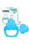 Infant Teether Toy, Water Fillable Teething Relief Toy for Babies, Cools and Massages Sore Gums, No Handle
