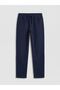Lcw Kids Navy Blue Slim Fit Boys Gabardine Trousers - 5
