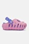 Laser Emoji High Sabo Slippers 26-35 Pink Lila - 2