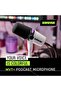 Shure MV7i Smart Podcast Microphone + Built-in Audio Interface– Equipment Bundle with 2 Channels for - 6