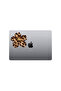 Leopard Flower Sticker Car, Motorcycle, Helmet, Laptop, Glass Sticker 13X13 cm - 4