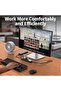 موزع USB بـ 7 منافذ بطول 6 أقدام لسطح المكتب، 4 منافذ USB-A و3 منافذ USB-C، موزع USB من الألومنيوم بسرعة 5 جيجابت في الثانية، موسع USB - 6