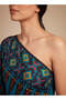 Ankara blu pleat - 2