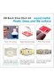100 Pack LED Strip Light Mounting Clips, Self-Adhesive - 100 قطعة مشابك تثبيت شريط ليد لاصقة | Clear - 2