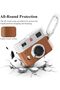 غطاء حماية لسماعات Airpods Pro 3، غلاف واقي مضاد للخدوش ومقاوم للصدمات بتصميم كاميرا أنيق - 3