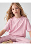 Trendlucky Short Sleeve Girls' Soft Touch Set with Difference - 2