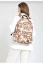 Unisex Nevermind Written Pattern Waterproof Backpack Daily School Travel Camping Use - 4