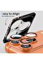 Camera Lens Protector for iPhone 17 Pro/iPhone 17 Pro Max, 9H Ultra-thin Tempered Glass Ultra HD Met - 6
