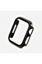 Glossy Chrome Look Apple Watch Series 10/11 46mm Case and Screen Protector – Black