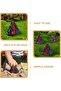 12pcs Fake Volcano Models Plastic Volcanic Craft Sand Table Volcano Decoration for Aquarium - 3