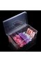 Eyeglasses Case - Eyeglasses Storage Box - Hard Case Eyeglasses Case - 4-Piece Set - Women's Eyeglasses Case - Eyeglasses Pouch - 4