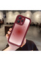 Redmi 12 4g Compatible Maroon Blur Gradient Star Pattern Silicone Case, Aesthetic Shockproof - 2