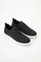 Zrk-X101 Premium Breathable Black and White Knitwear Lace-Up Casual Men's Sneaker - 4