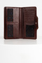 Lehix Genuine Leather Wallet with Compartments Brown - 5