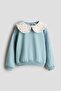 Yakalı Sweatshirt