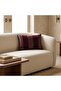 Mosaic Luxury Leather and Fabric Matching Decorative Throw Pillow Modern Stylish Plain Design - 4