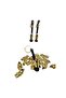 Assassin Beaded Keychain Gold - 3